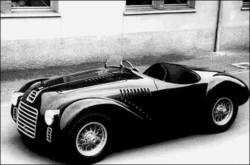 Az első versenyautó Ferrari 125S 1947