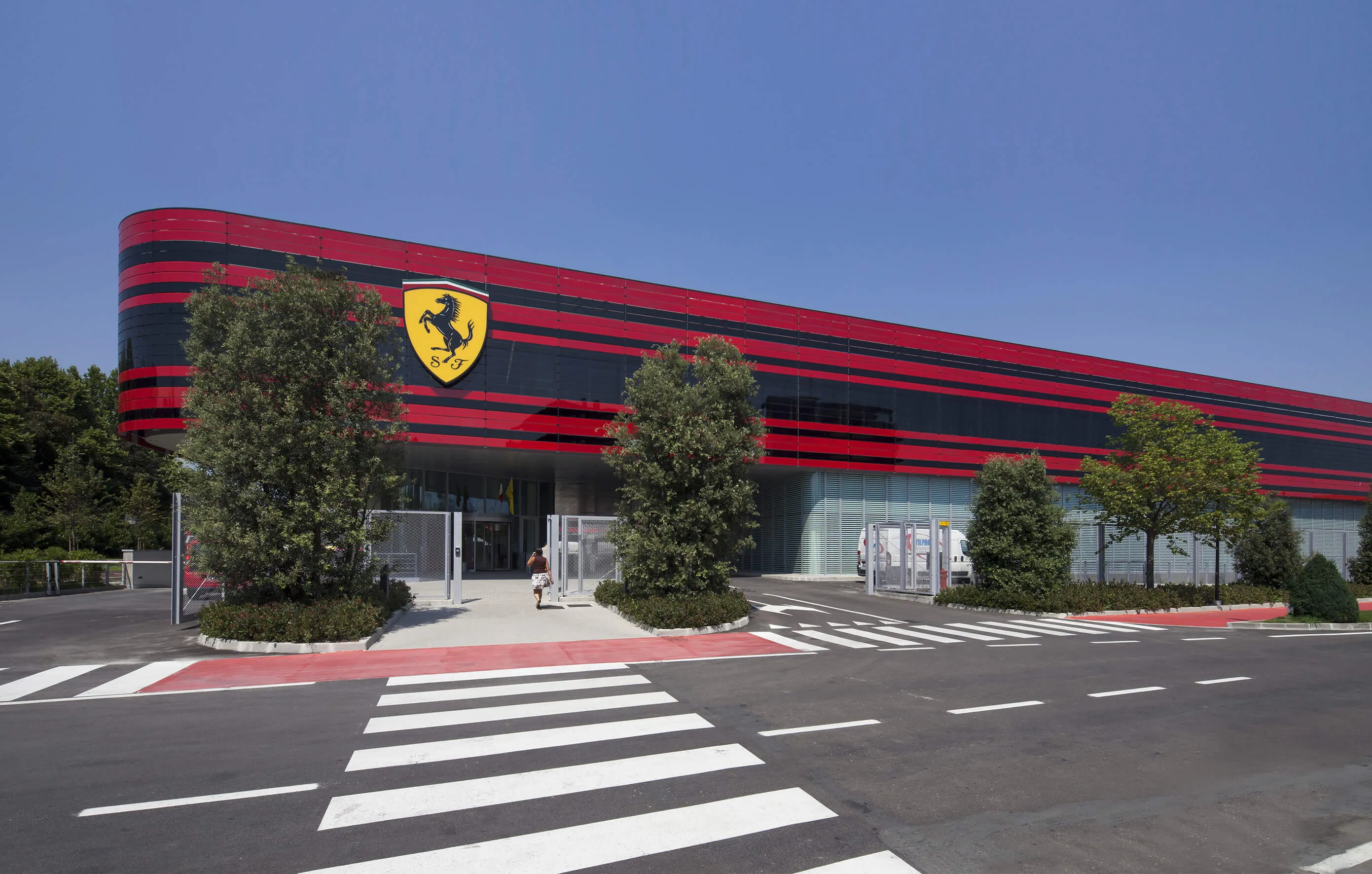 A Ferrari maranellói központja, Olaszország
