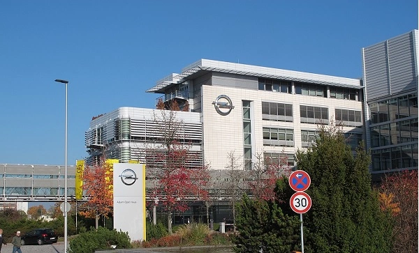 Az Opel főhadiszállása Ruesselsheimben
