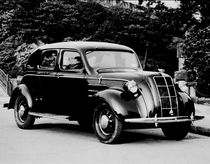 Az első Toyota AA típusú személyautó 1936
